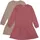 Sweat Dress LS 2-pack apple butter 4640 92