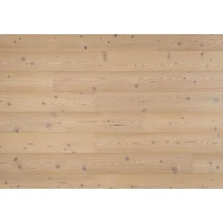 Landhausdiele Lärche Astig gebürstet weiss geölt