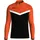 1/4-Zip Sweatshirt Kinder 807 schwarz/neonorange 164