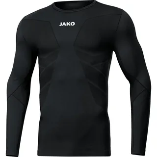 Jako Comfort 2.0 langarm Funktionsshirt Kinder schwarz 116/128