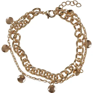 URBAN CLASSICS Charmy Anklet - Goldfarben