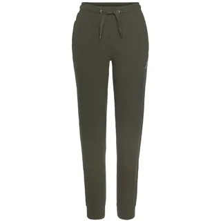 bench. loungewear Homewearhose Damen dunkelgrün Gr.52/54