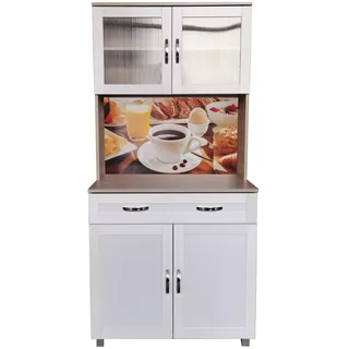 Hti-Living Küchenbuffet Blanca 1 x Schrank 1-St. Beige