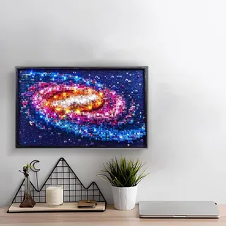 FEIFANBOYANG Transparente Acryl-Vitrine für Lego 31212 Pixel Art Modell, Wandmontage, dekorativer Fotorahmen, Vitrine