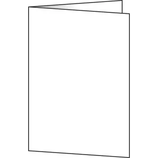 Sigel Faltkarten DP910, 185g/m2, weiß 14,8 x 21 cm (A5), blanko, 50 Karten