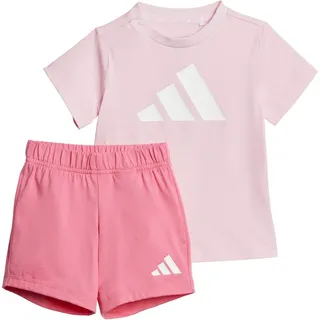 adidas Essentials KIDS Set clear pink/white 74