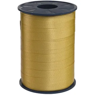 Präsent Geschenkband AMERICA matt gold 10,0 mm x 250,0 m