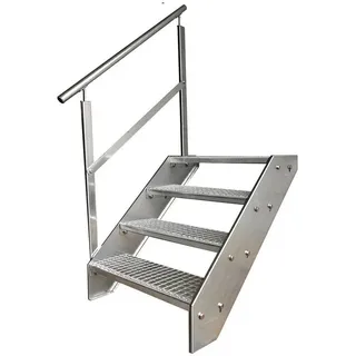 Kaminbau Mierzwa Premium Treppe 76 cm x 100 cm Stahl verzinkt