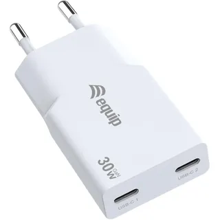 Equip 2-Port 30W GaN Slim USB-C PD-Ladegerät