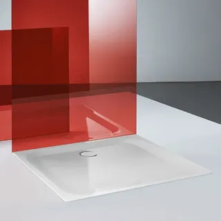Bette Ultra Rechteck-Duschwanne mit Minimum-Wannenträger, 1200x900x35mm, 1260, Farbe: Weiß