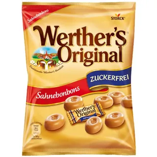 Werther’s® Original Sahnebonbons zuckerfrei Bonbons 19 St./ 70,0 g