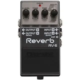 Boss RV-6 Reverb-Effektgerät für E-Gitarre