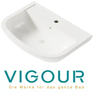 VIGOUR ONE Waschtisch weiß, in zwei Größen erhältlich