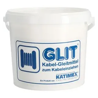Katimex Kabelgleitmittel 101374 Glit, Gel, Eimer 5 Liter