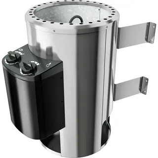 Karibu Saunaofen 3,6 kW + integrierte Steuerung mit 18 Kilo Steinen