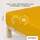 Baumwolle 120 x 200 - 130 x 220 cm yellow deep