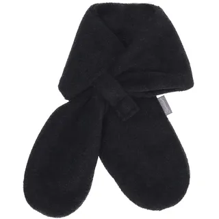 Sterntaler Schal aus Microfleece, gefüttert, mit Klettverschluss, zum Durchziehen - unisex Accessoires für Babys & Kleinkinder - warm, bequem und praktisch - anthrazit melange, Gr. 80cm - 80