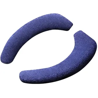 Toilettensitzbezug Toilettensitzbezug Weich, Beheizbare Klobrille Toilettensitzauflagen Waschbar Dicker Wc Sitz Kissen Pads Wc SitzbezüGe Warm Toilettensitzbezugs PlüSch, Wc-SitzwäRmer (Blau)