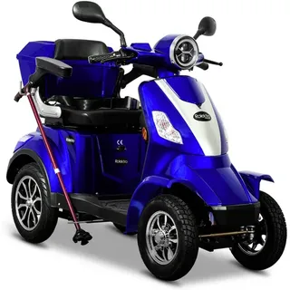 Rolektro E-Quad 25 V.2 1000 Watt 25 km/h blau