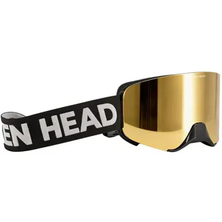 Broken Head Motocross-Brille Magnetic-Struggler Gold Verspiegelt