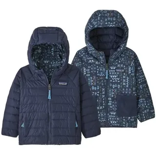 Patagonia Baby Reversible Down Sweater Hoody Jr - Daunenjacke - Kinder - Blue - 2A