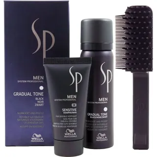 Professional SP Men Gradual Tone schwarz 60 + Sensitive Shampoo 30 ml