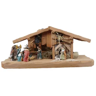 krippenursel Bezaubernde Weihnachtskrippe Kalchreuth inkl. 11-tlg. Figurensatz K 111, Maße .