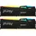 DDR5 6000MT/s RGB 64GB Kit (2x32GB) CL36 Schwarz KF560C36BBEAK2-64