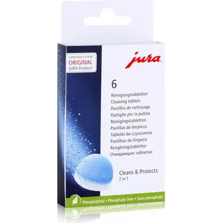 Jura 2-Phasen-Reinigungstabletten 6 St.