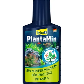Tetra PlantaMin Universaldünger - flüssiger Eisen-Intensivdünger für prächtige und gesunde Wasserpflanzen im Aquarium, monatliche Anwendung, 100 ml