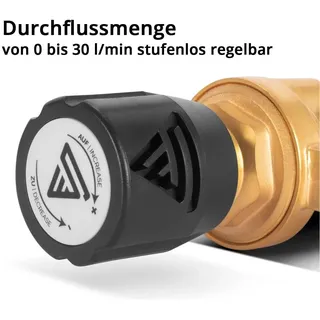 STAHLWERK Druckminderer ST-300 Pro bis 300 bar für Standard-Gasflaschen DIN EN
