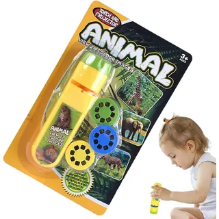 Projektor-Taschenlampe für | Dias-Projektor-Taschenlampe mit 3 Scheiben, 24 Bild