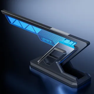 upHere ARGB Grafikkarten Halterung,GPU Support mit Magnetfuß,stufenlos höhenverstellbar,stabile Grafikkarten Stütze gegen PCIe Durchhängen-CMGB10KC