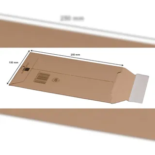 Fellowes karton-billiger Versandtaschen aus Wellpappe, DVD - 100Stück