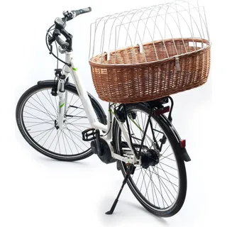 Aumüller Fahrradkorb Tierkorb XL braun