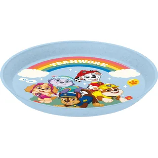 Koziol Speiseteller Paw Patrol Ø 20,5 cm Kunststoff Blau