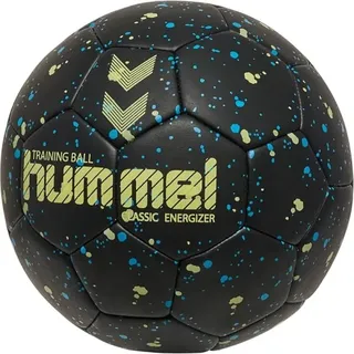 hummel Blaze Classic Energizer Handball - schwarz/gold/blau - 3