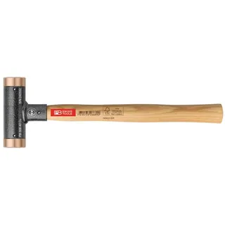 PB SWISS TOOLS Rückschlagfreier Hammer mit Kupfer-Einsätzen 750 g