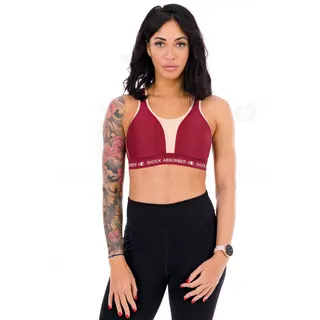 Shock Absorber Ultimate Padded Run vêtement running femme - Rouge - 85B