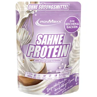 IronMaxx Sahne Protein 500 g Beutel