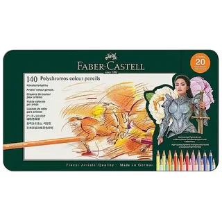 Faber-Castell Polychromos Buntstifte 140 St. wasserfest