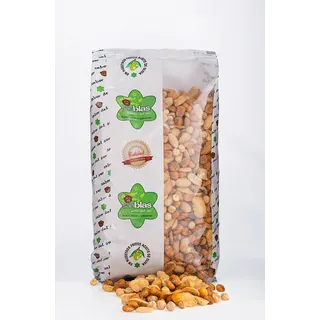 Nussmix - Nussmischung mit Rosinen - Knabberspass mit Mais - 1 kg