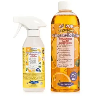 AQUA CLEAN PUR Orangenreiniger Konzentrat reinigt kraftvoll 750ml