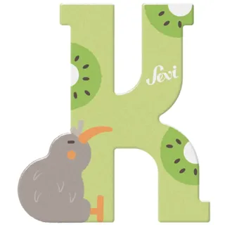 Sevi Holzbuchstabe Buchstabe K Kiwi