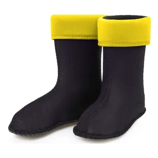 Ladeheid Kinder Wärmende Stiefelsocken für Gummistiefel KL045 Sonnig 24