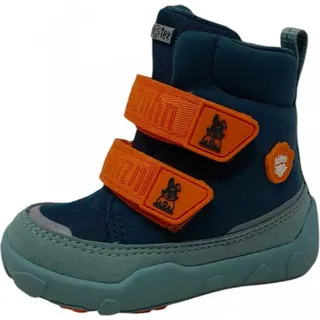 Affenzahn Winterstiefel Vegan Comfy warm gefüttert, wasserdicht mit Kletterverschlüssen, Größe 21-32 Hase - Grün - 21