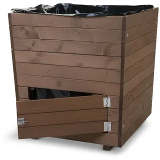 Hecht Kartoffel-Pflanzbeet 60 x 60 x 60 cm Braun