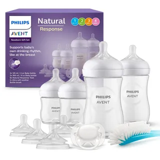 Philips Natural Response - Großes Flaschen-Set für Neugeborene - SCD838/13