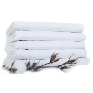 FENSILO Moltontücher, 5er Pack-Flanellwindeln aus 100% Baumwolle-80x80cm,Moltonwindel Spucktücher Baby, Spucktuch Flanell Moltontuch Unisex Spucktücher für Jungen oder Mädchen wit