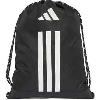 adidas Unisex TRAINING GYMSACK, Black/White, One size